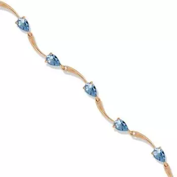 Браслет с топазами Линии Любви