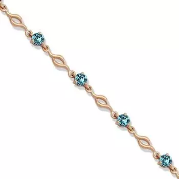 Браслет с топазами Линии Любви