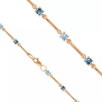 Браслет с топазами Линии Любви