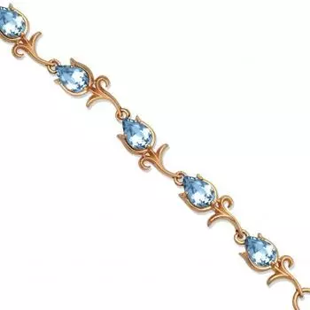 Браслет с топазами Линии Любви