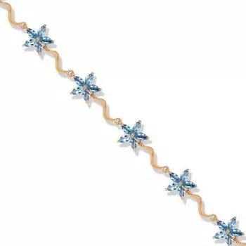 Браслет с топазами Линии Любви