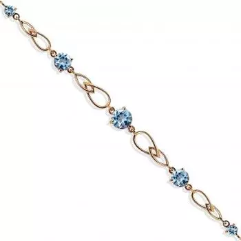 Браслет с топазами Линии Любви