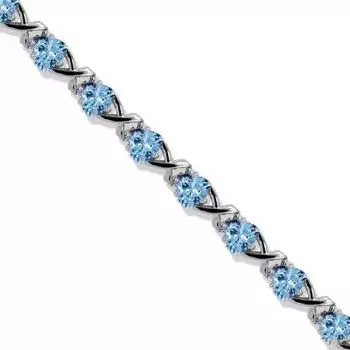 Браслет с топазами Линии Любви