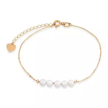 Браслет с жемчугом Линии Любви