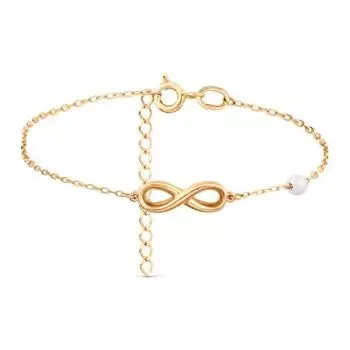 Браслет с жемчугом Линии Любви