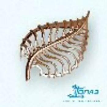 Брошь из красного золота Линии Любви