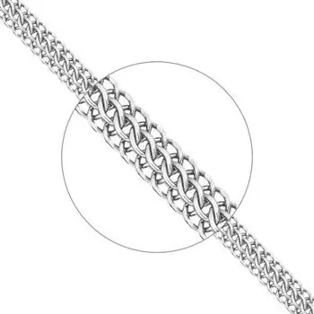 Цепочка из белого золота Линии Любви