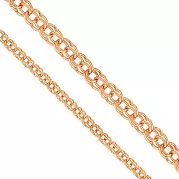 Цепочка из красного золота Линии Любви