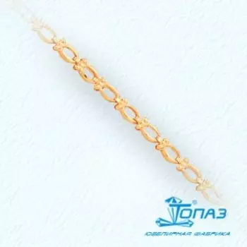 Цепочка из красного золота Линии Любви
