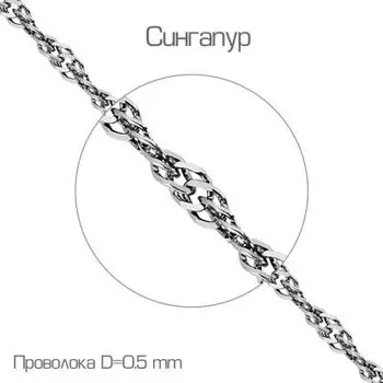 Цепочка из серебра Линии Любви