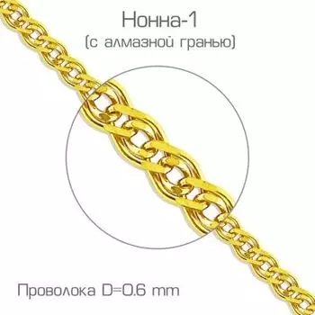 Браслет из желтого золота Линии Любви