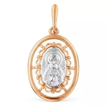 Иконка из красного золота Линии Любви