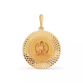 Иконка из красного золота Линии Любви