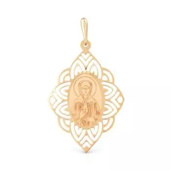 Иконка из красного золота Линии Любви