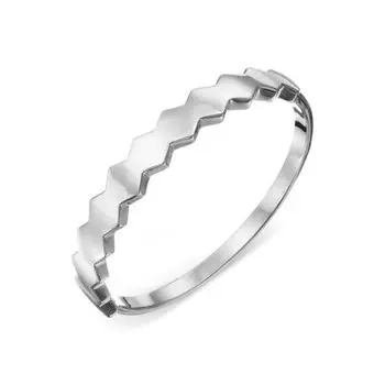 Кольцо из белого золота Линии Любви