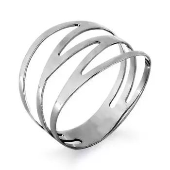 Кольцо из белого золота Линии Любви