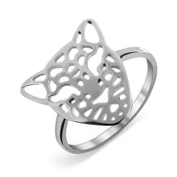 Кольцо из белого золота Линии Любви