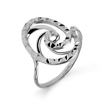 Кольцо из белого золота Линии Любви