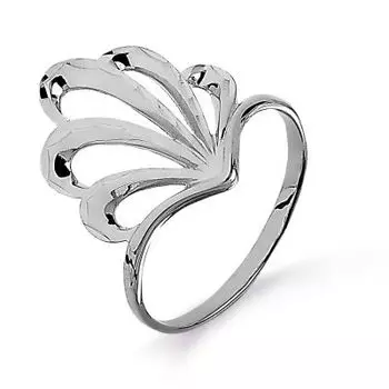 Кольцо из белого золота Линии Любви