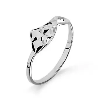 Кольцо из белого золота Линии Любви