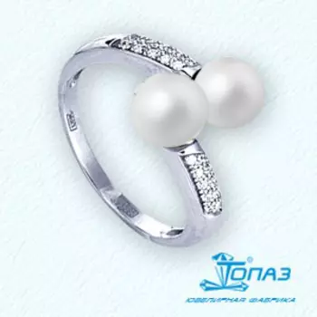 Кольцо из белого золота Линии Любви