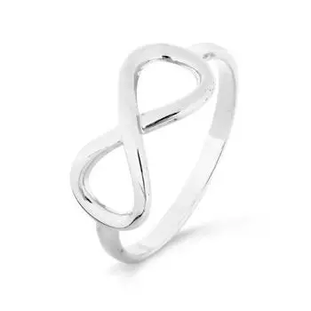 Кольцо из белого золота Линии Любви