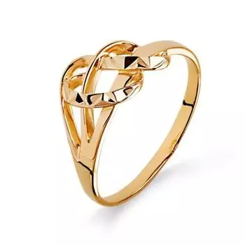Кольцо из красного золота Линии Любви