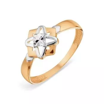 Кольцо из красного золота Линии Любви