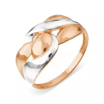 Кольцо из красного золота Линии Любви