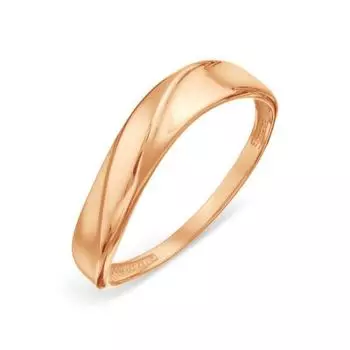 Кольцо из красного золота Линии Любви