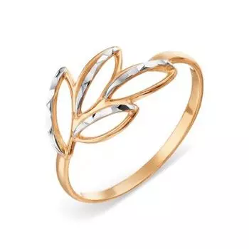 Кольцо из красного золота Линии Любви