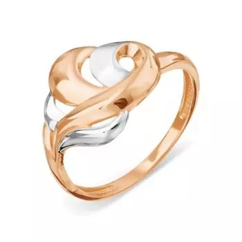 Кольцо из красного золота Линии Любви