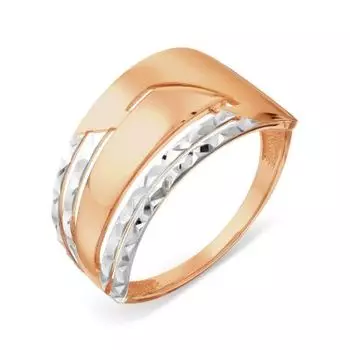 Кольцо из красного золота Линии Любви