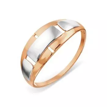 Кольцо из красного золота Линии Любви