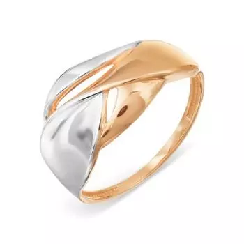 Кольцо из красного золота Линии Любви