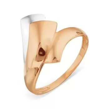 Кольцо из красного золота Линии Любви