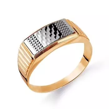 Кольцо из красного золота Линии Любви