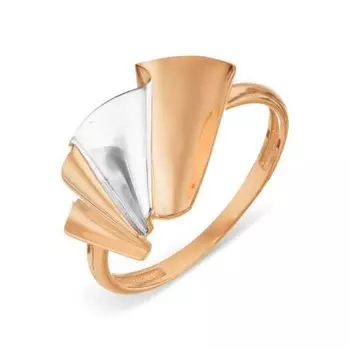 Кольцо из красного золота Линии Любви