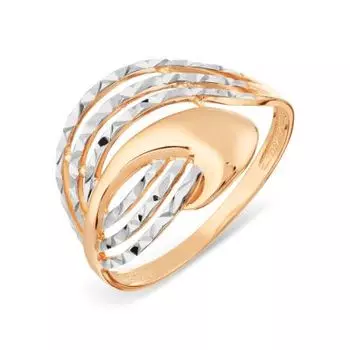 Кольцо из красного золота Линии Любви