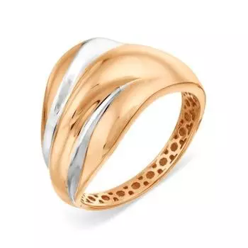 Кольцо из красного золота Линии Любви