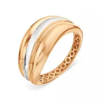 Кольцо из красного золота Линии Любви