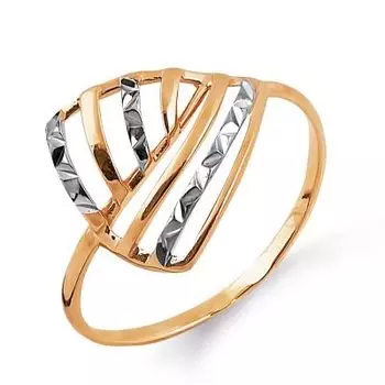 Кольцо из красного золота Линии Любви