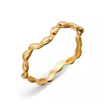 Кольцо из красного золота Линии Любви