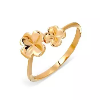 Кольцо из красного золота Линии Любви