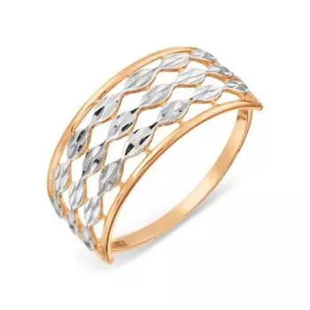 Кольцо из красного золота Линии Любви