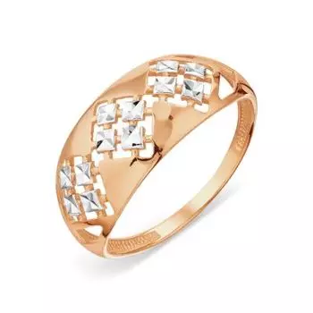 Кольцо из красного золота Линии Любви