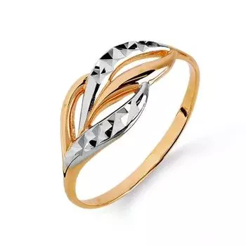 Кольцо из красного золота Линии Любви