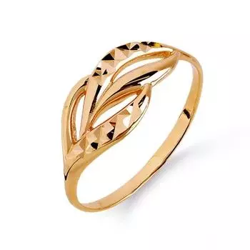 Кольцо из красного золота Линии Любви