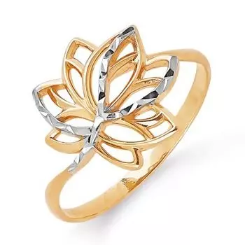 Кольцо из красного золота Линии Любви