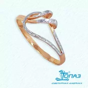 Кольцо из красного золота Линии Любви